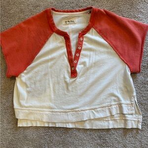 We The Free - never worn/excellent conditions orange and cream, size small